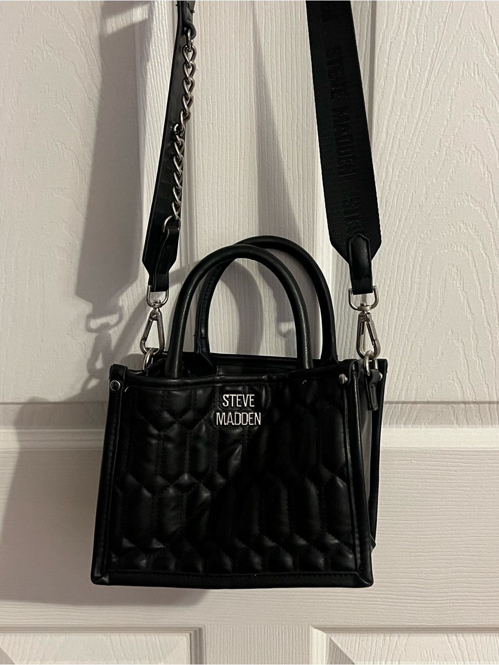 Steve Madden Black Mini Bag
